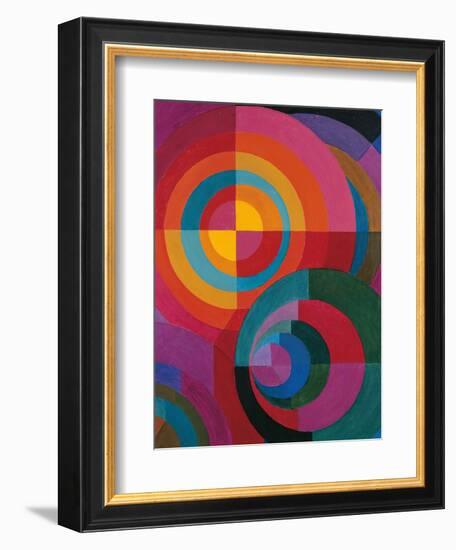 Circles-Johannes Itten-Framed Giclee Print