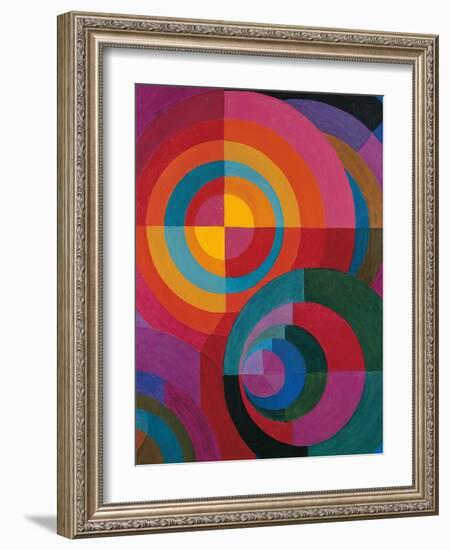 Circles-Johannes Itten-Framed Giclee Print