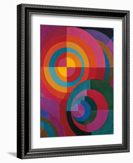 Circles-Johannes Itten-Framed Giclee Print