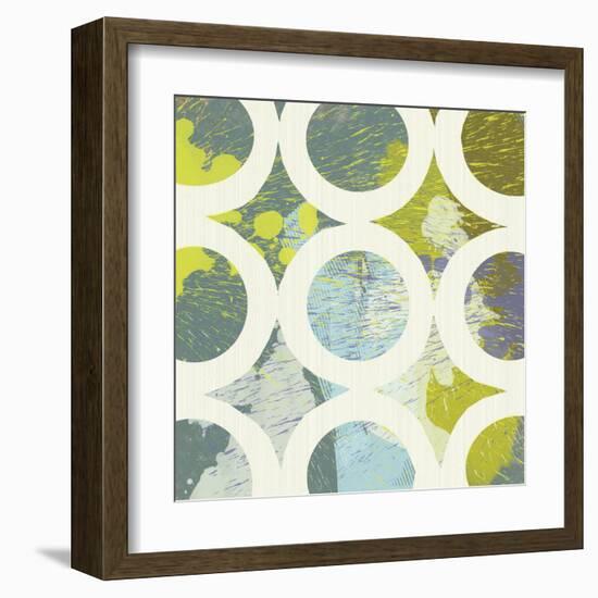 Circling I-Maja-Framed Art Print