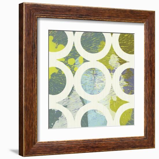 Circling I-Maja-Framed Art Print