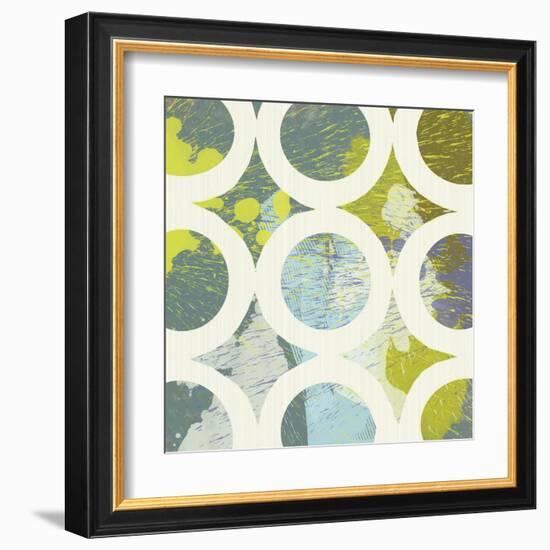 Circling I-Maja-Framed Art Print