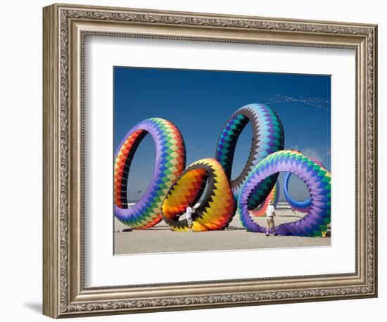 Circoflex Kites, International Kite Festival, Long Beach, Washington, USA-Jamie & Judy Wild-Framed Photographic Print