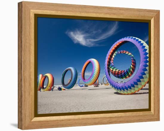 Circoflex Kites, International Kite Festival, Long Beach, Washington, USA-Jamie & Judy Wild-Framed Premier Image Canvas