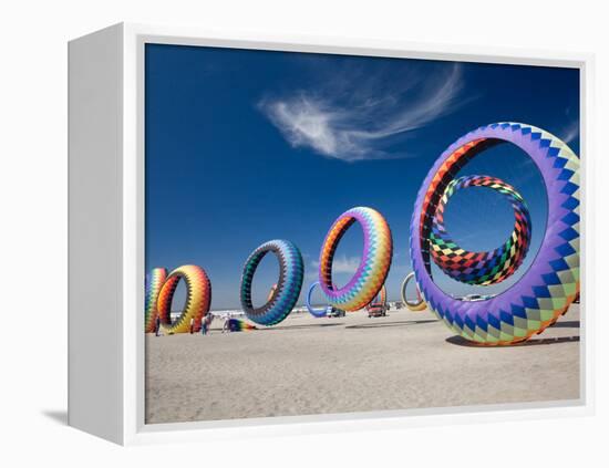 Circoflex Kites, International Kite Festival, Long Beach, Washington, USA-Jamie & Judy Wild-Framed Premier Image Canvas