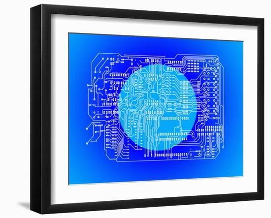 Circuit Board-Mehau Kulyk-Framed Photographic Print