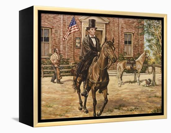 Circuit Lawyer-Lee Dubin-Framed Premier Image Canvas