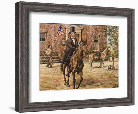 Circuit Lawyer-Lee Dubin-Framed Giclee Print