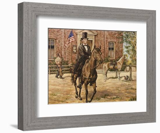 Circuit Lawyer-Lee Dubin-Framed Giclee Print