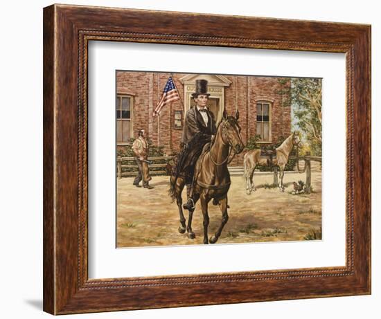 Circuit Lawyer-Lee Dubin-Framed Giclee Print