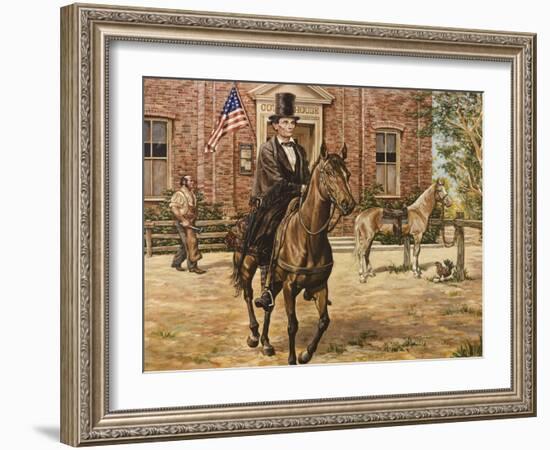 Circuit Lawyer-Lee Dubin-Framed Giclee Print