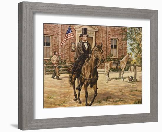 Circuit Lawyer-Lee Dubin-Framed Giclee Print