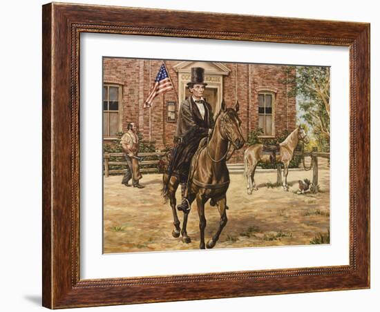 Circuit Lawyer-Lee Dubin-Framed Giclee Print