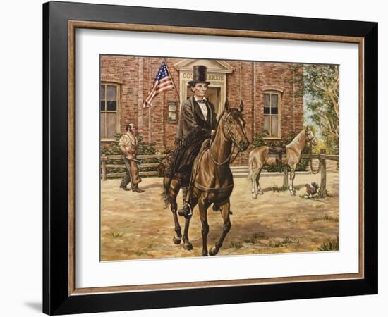 Circuit Lawyer-Lee Dubin-Framed Giclee Print