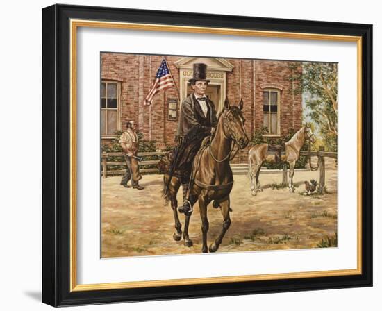 Circuit Lawyer-Lee Dubin-Framed Giclee Print