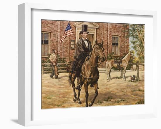 Circuit Lawyer-Lee Dubin-Framed Premium Giclee Print