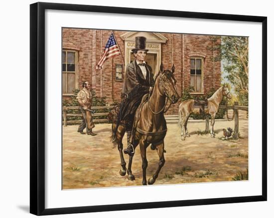 Circuit Lawyer-Lee Dubin-Framed Giclee Print