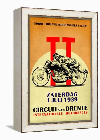 Circuit van Drente TT 1939-Mark Rogan-Framed Stretched Canvas