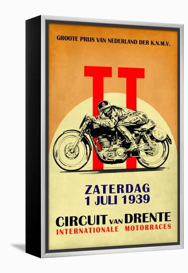 Circuit van Drente TT 1939-Mark Rogan-Framed Stretched Canvas