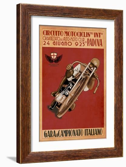 Circuito Motociclis-Mark Rogan-Framed Art Print