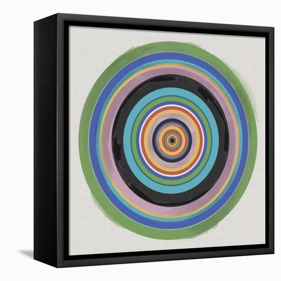 Circular Appeal 3-Savannah Miller-Framed Stretched Canvas