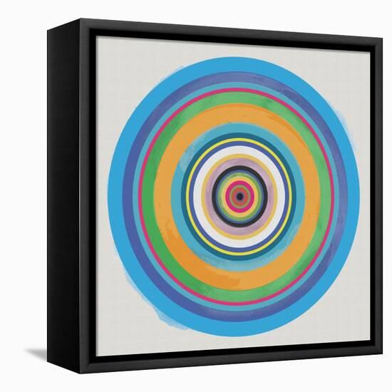 Circular Appeal 5-Savannah Miller-Framed Stretched Canvas