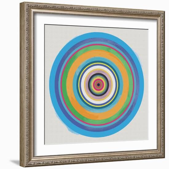 Circular Appeal 5-Savannah Miller-Framed Art Print