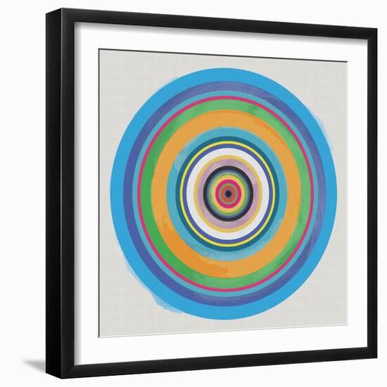 Circular Appeal 5-Savannah Miller-Framed Art Print