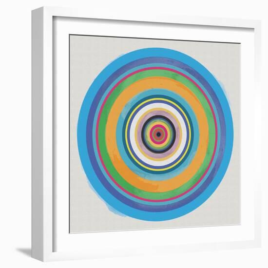 Circular Appeal 5-Savannah Miller-Framed Art Print