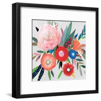 Circular Color Palette I-Isabelle Z-Framed Art Print