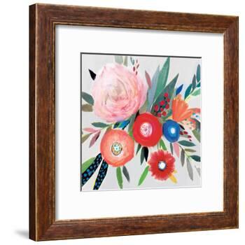Circular Color Palette I-Isabelle Z-Framed Art Print