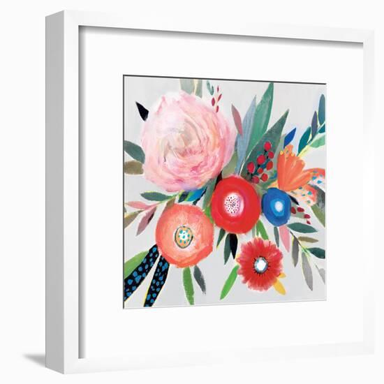 Circular Color Palette I-Isabelle Z-Framed Art Print