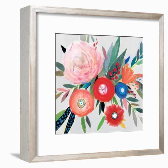 Circular Color Palette I-Isabelle Z-Framed Art Print