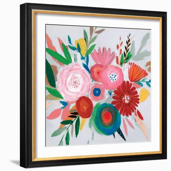 Circular Color Palette II-Isabelle Z-Framed Premium Giclee Print