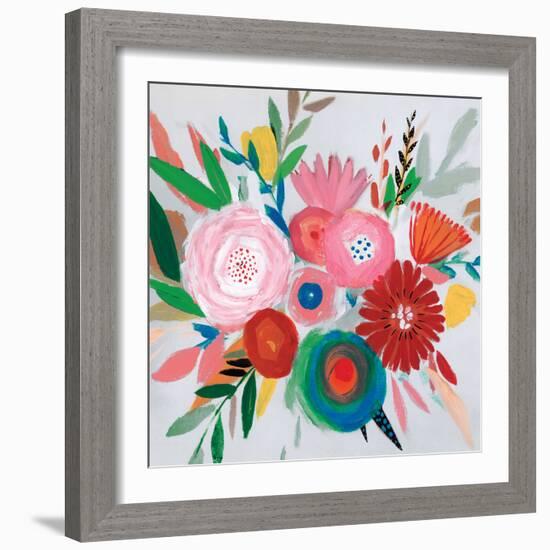 Circular Color Palette II-Isabelle Z-Framed Art Print