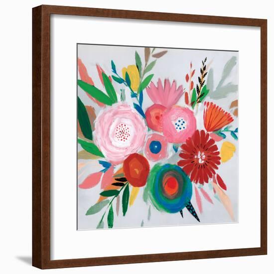 Circular Color Palette II-Isabelle Z-Framed Art Print