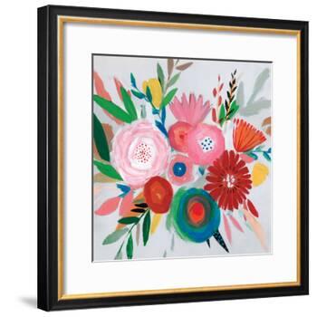 Circular Color Palette II-Isabelle Z-Framed Art Print