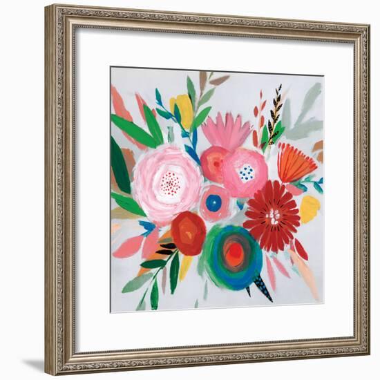 Circular Color Palette II-Isabelle Z-Framed Art Print