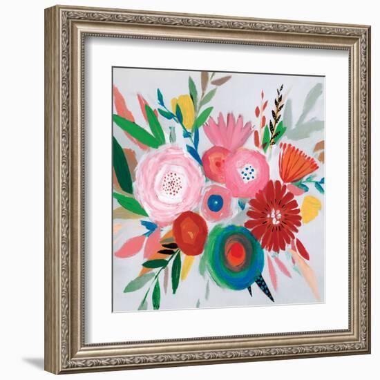 Circular Color Palette II-Isabelle Z-Framed Art Print