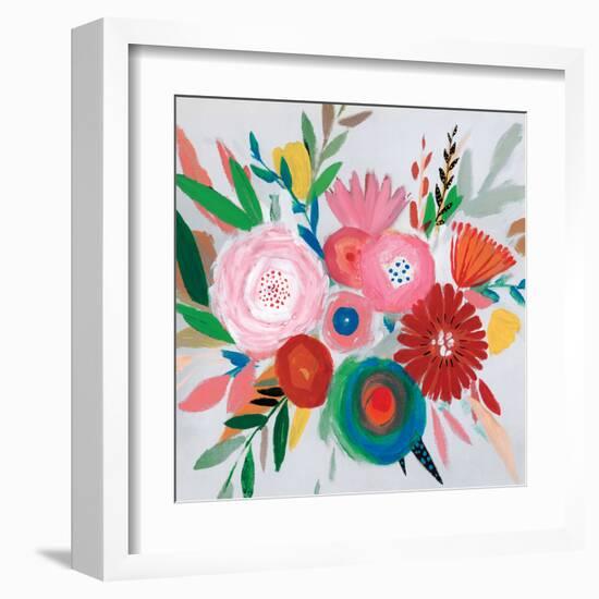 Circular Color Palette II-Isabelle Z-Framed Art Print