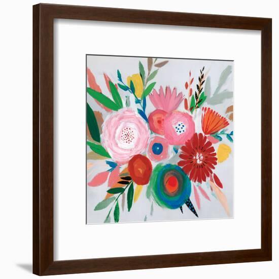 Circular Color Palette II-Isabelle Z-Framed Art Print