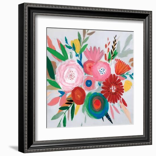 Circular Color Palette II-Isabelle Z-Framed Art Print