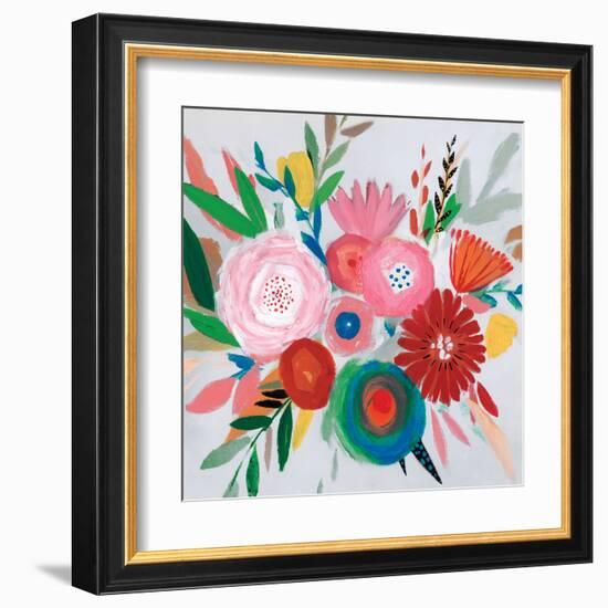 Circular Color Palette II-Isabelle Z-Framed Art Print