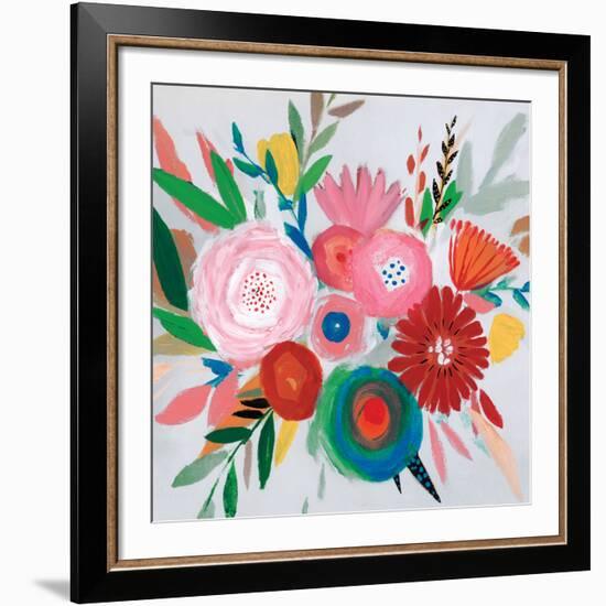 Circular Color Palette II-Isabelle Z-Framed Art Print