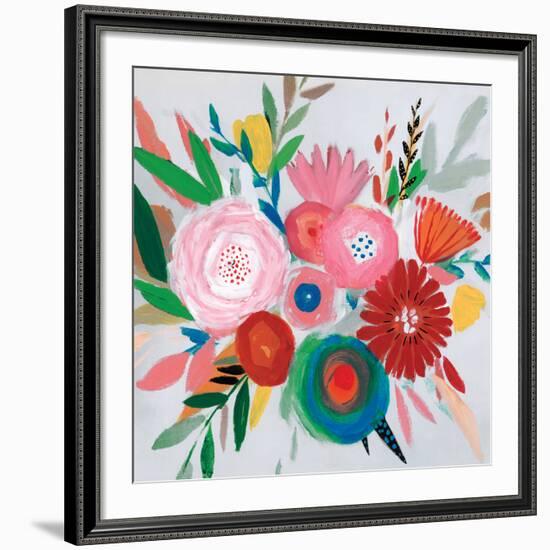 Circular Color Palette II-Isabelle Z-Framed Giclee Print