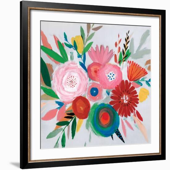 Circular Color Palette II-Isabelle Z-Framed Giclee Print