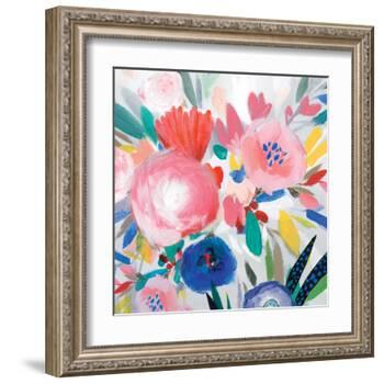 Circular Colour Palette III-Isabelle Z-Framed Art Print