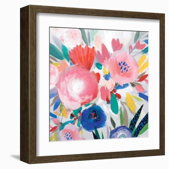 Circular Colour Palette III-Isabelle Z-Framed Art Print