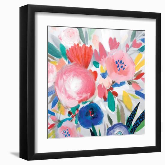 Circular Colour Palette III-Isabelle Z-Framed Art Print