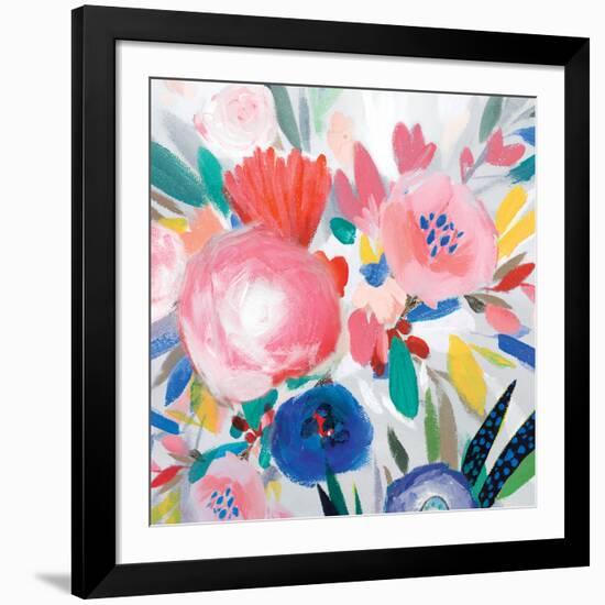 Circular Colour Palette III-Isabelle Z-Framed Art Print